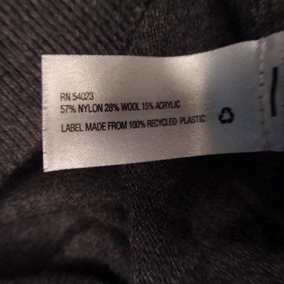 Gap Charcoal Grey Sofie Wool Blend Open Round Neck - Picture 5 of 8